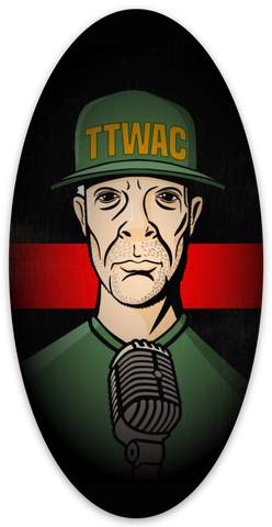 TTWAC Mic Sticker